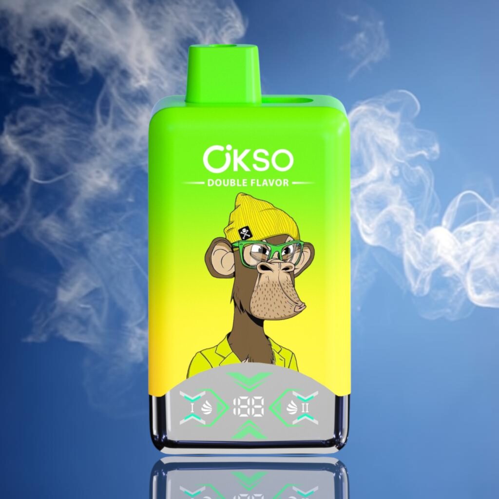 OKSO 60K Duo – Banana Ice • Mango Passion Fruit