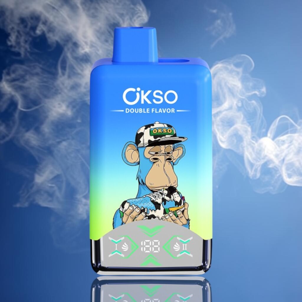 OKSO 60K Duo – Blue Razz Lemonade • Apple Peach