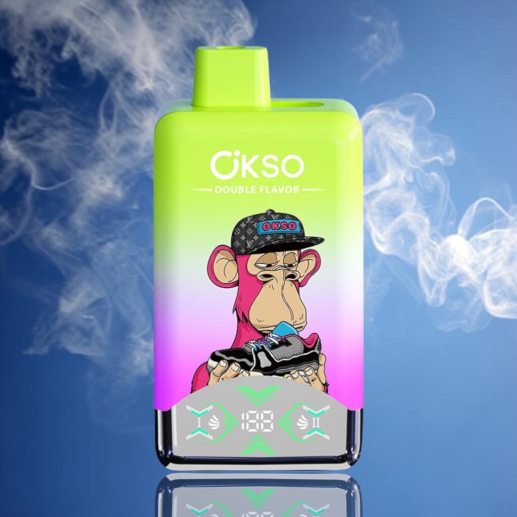 OKSO 60K Duo – Red Energy Ice • Grape Ice