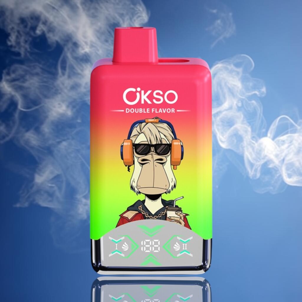 OKSO 60K Duo – Watermelon Ice • Peach Mango