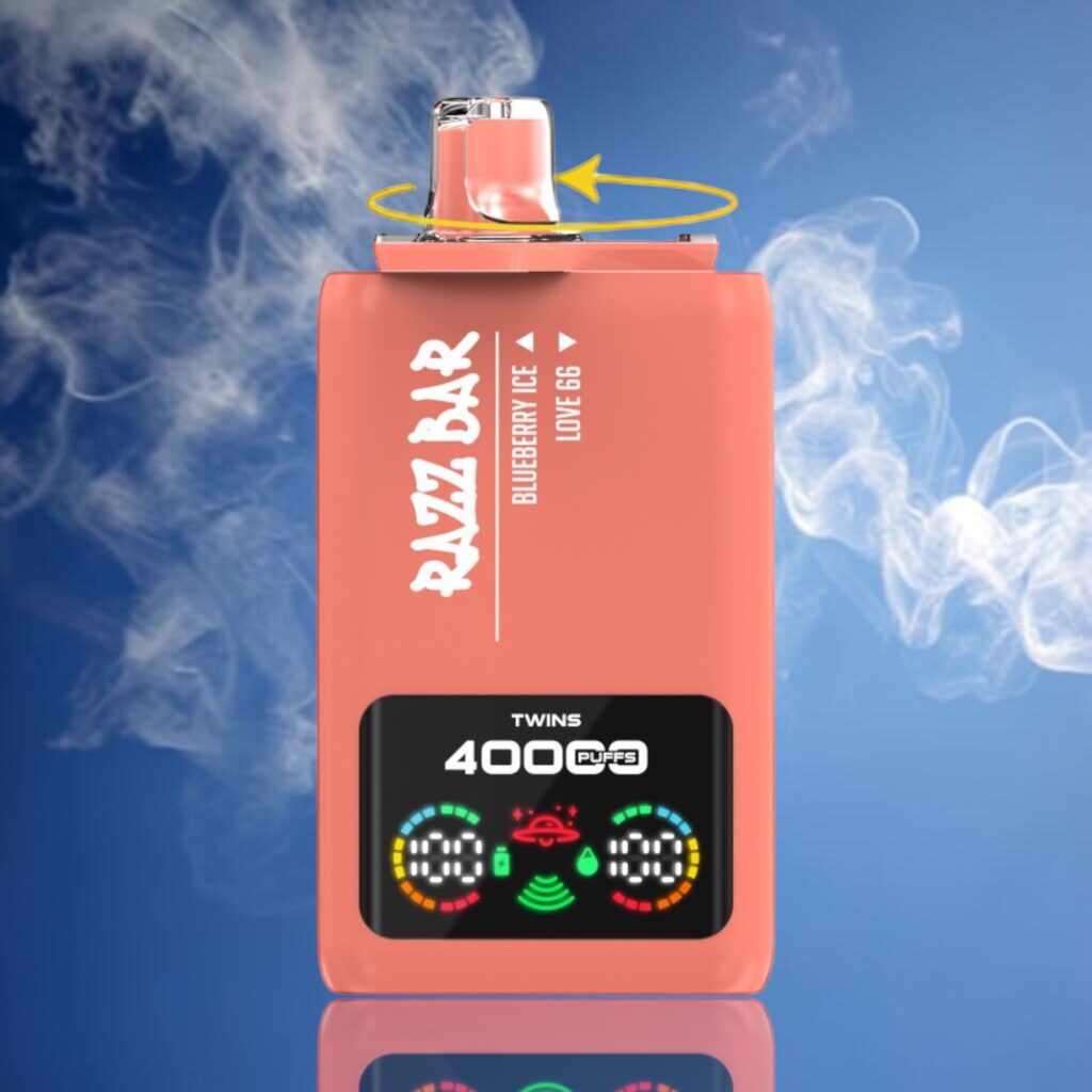 Razz Bar 40K Duo – Blueberry Ice • Love 66