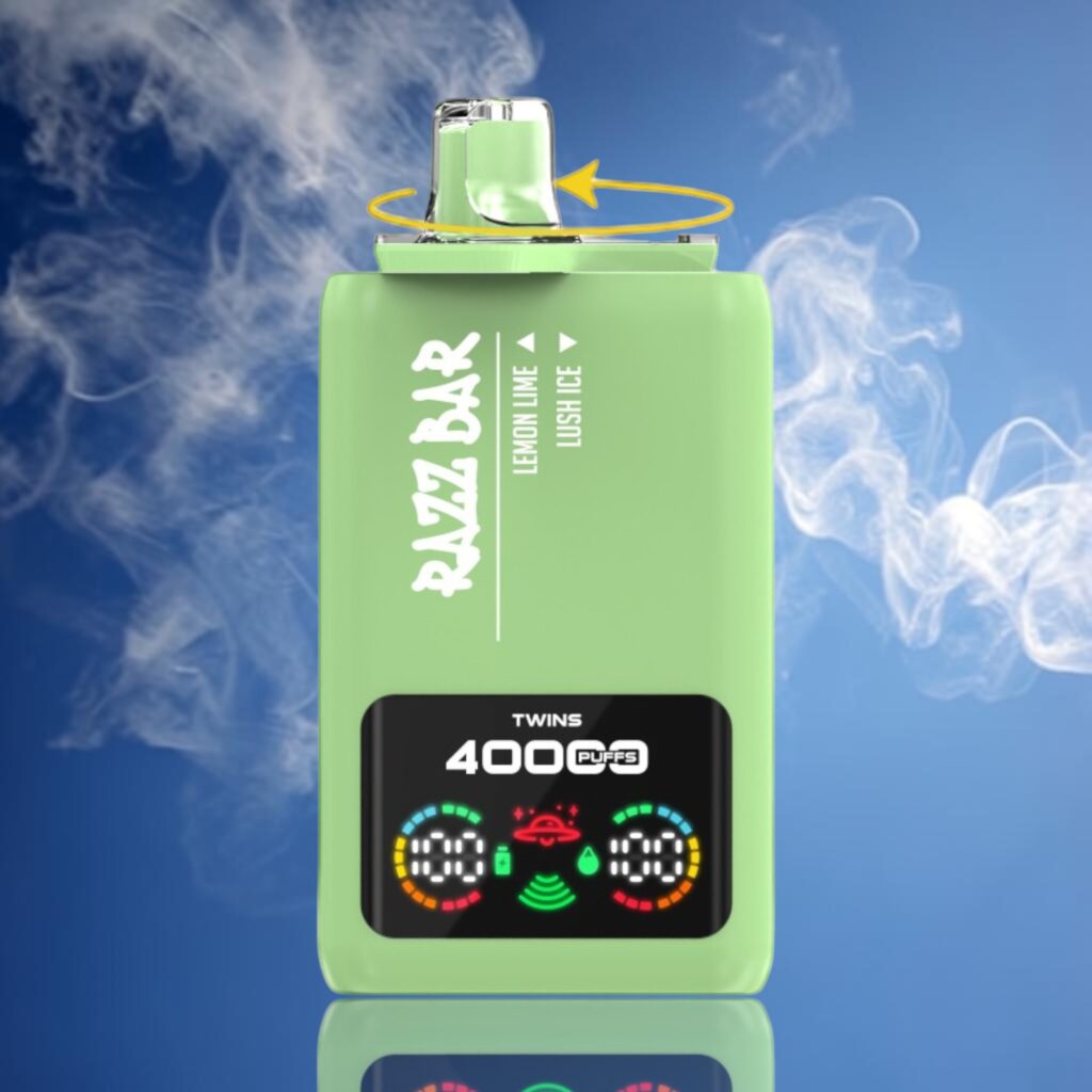 Razz Bar 40K Duo – Lemon Lime • Lush Ice