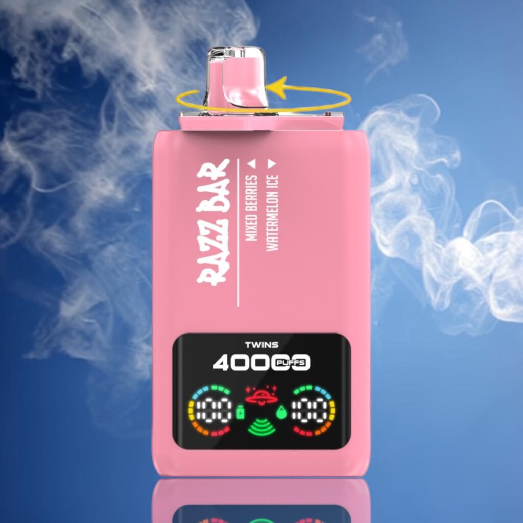 Razz Bar 40K Duo – Mixed Berries • Watermelon Ice