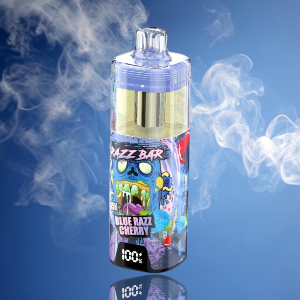 Razz Bar 65K – Blue Razz Cherry