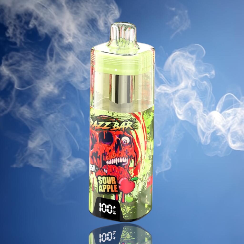 Razz Bar 65K – Sour Apple