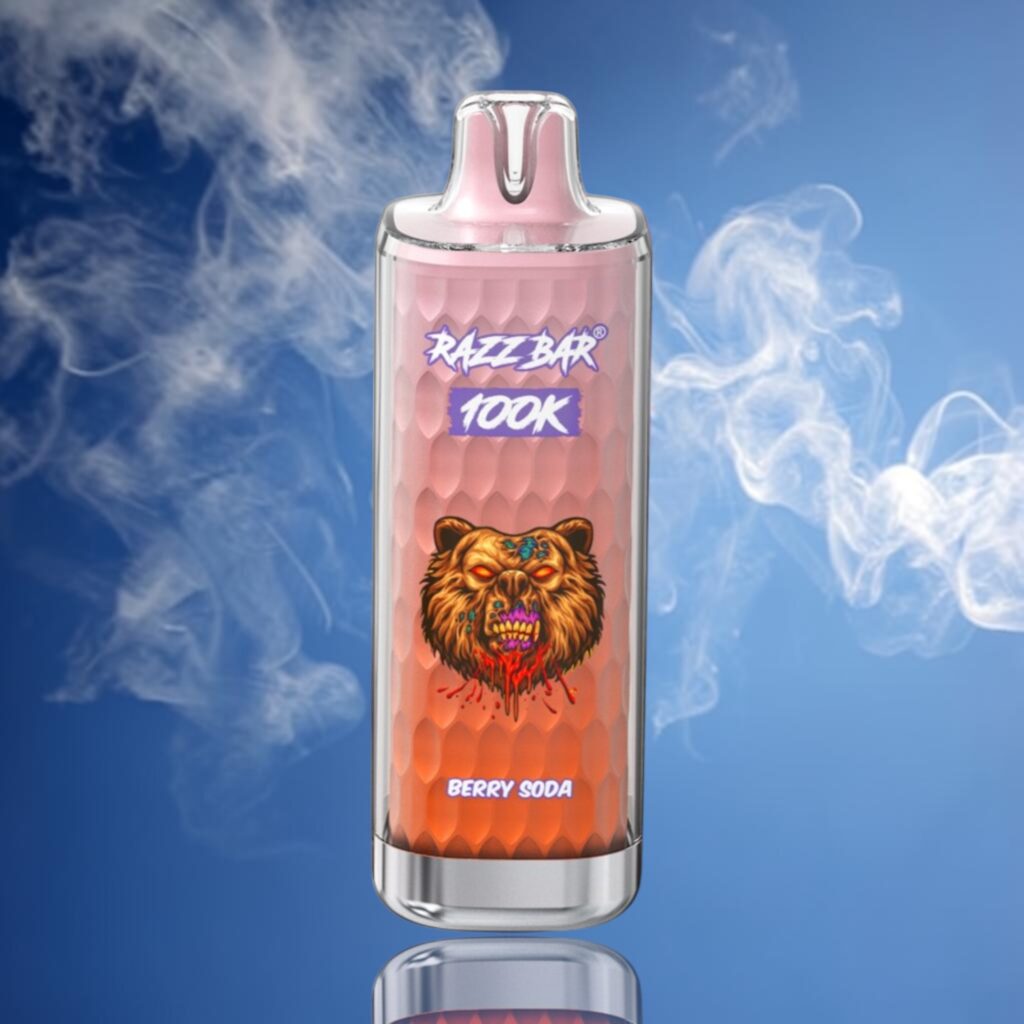 Razz Bar 100K – Berry Soda