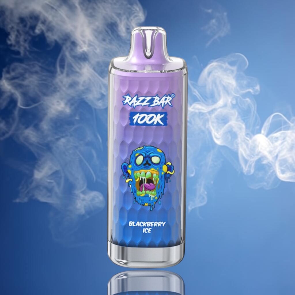 Razz Bar 100K – Blackberry Ice
