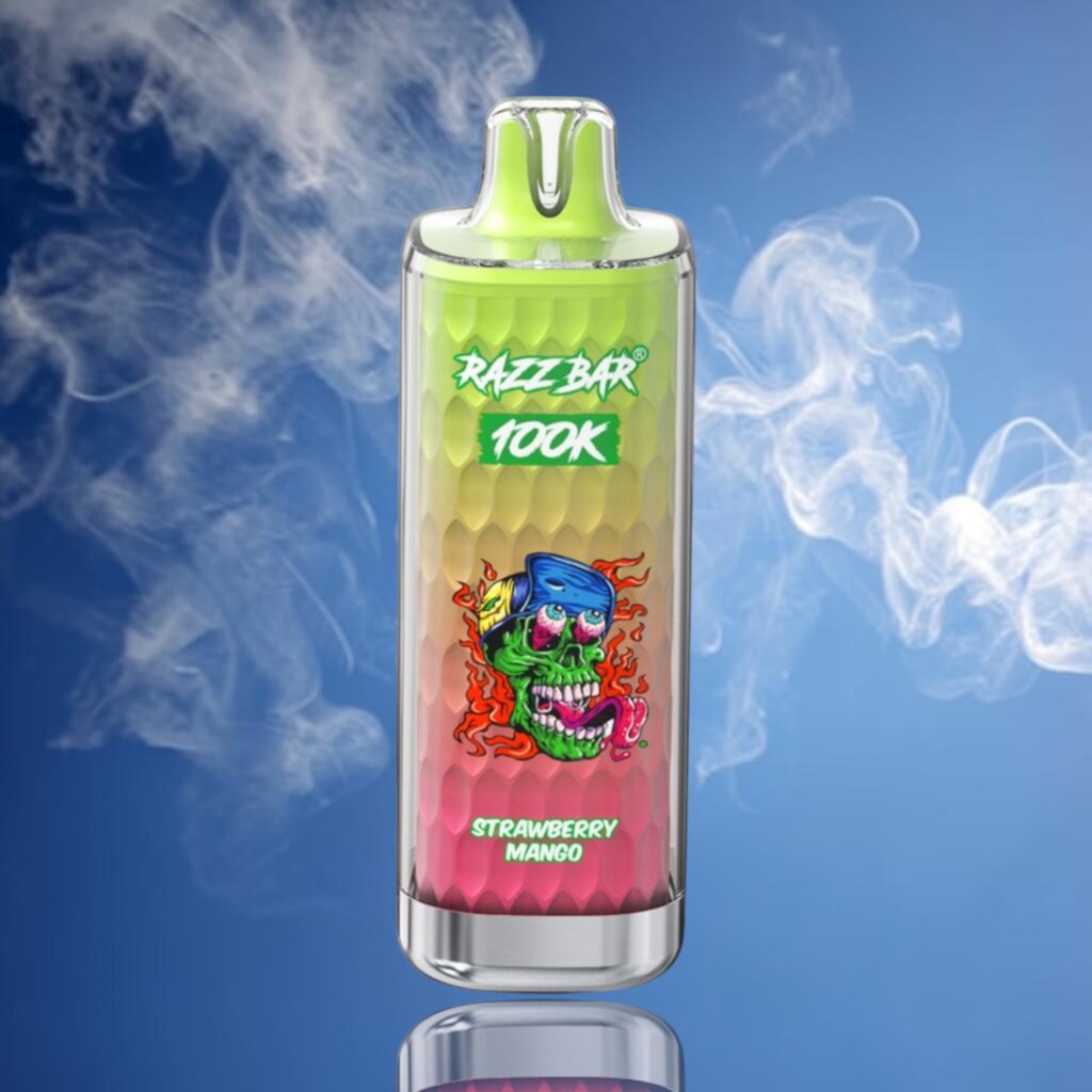 Razz Bar 100K – Strawberry Mango