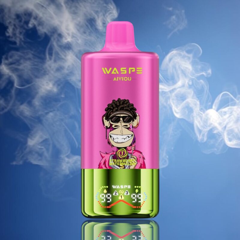 Waspe 60K Trio – Strawberry Watermelon • Strawberry Raspberry Candy • Grape Ice
