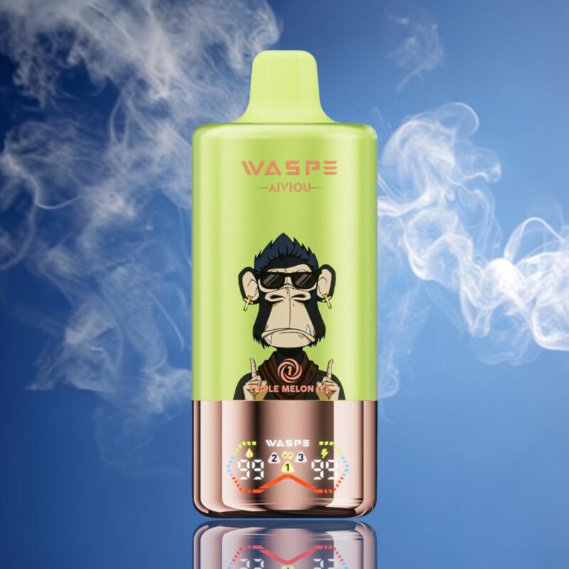 Waspe 60K Trio – Triple Melon ice • Rainbow Candy • Blueberry Candy